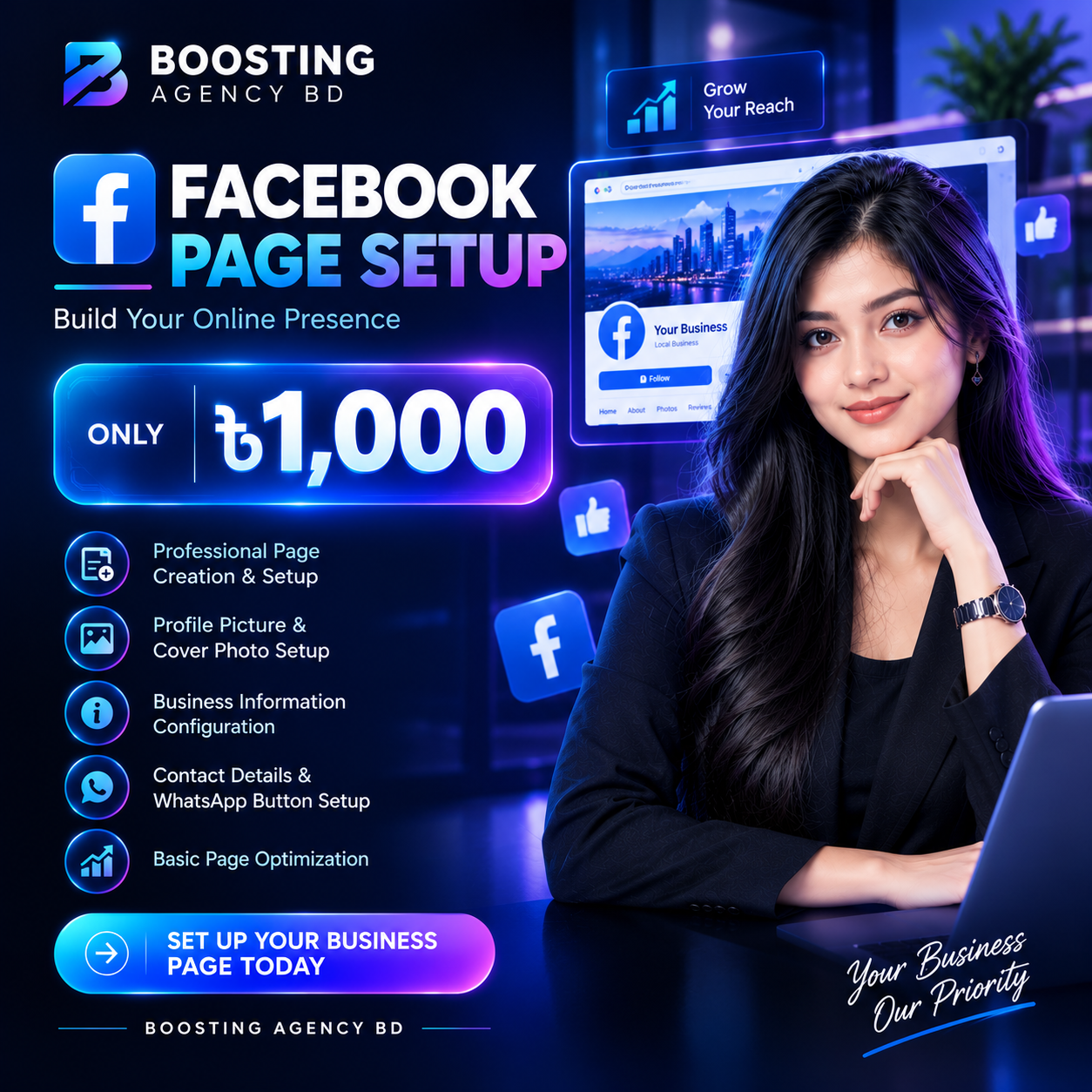 Meta Ads & Creative AI Optimization — Boosting Agency BD